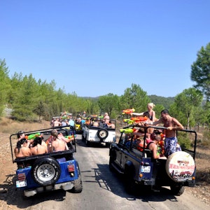 Professional safari tour with SUV's