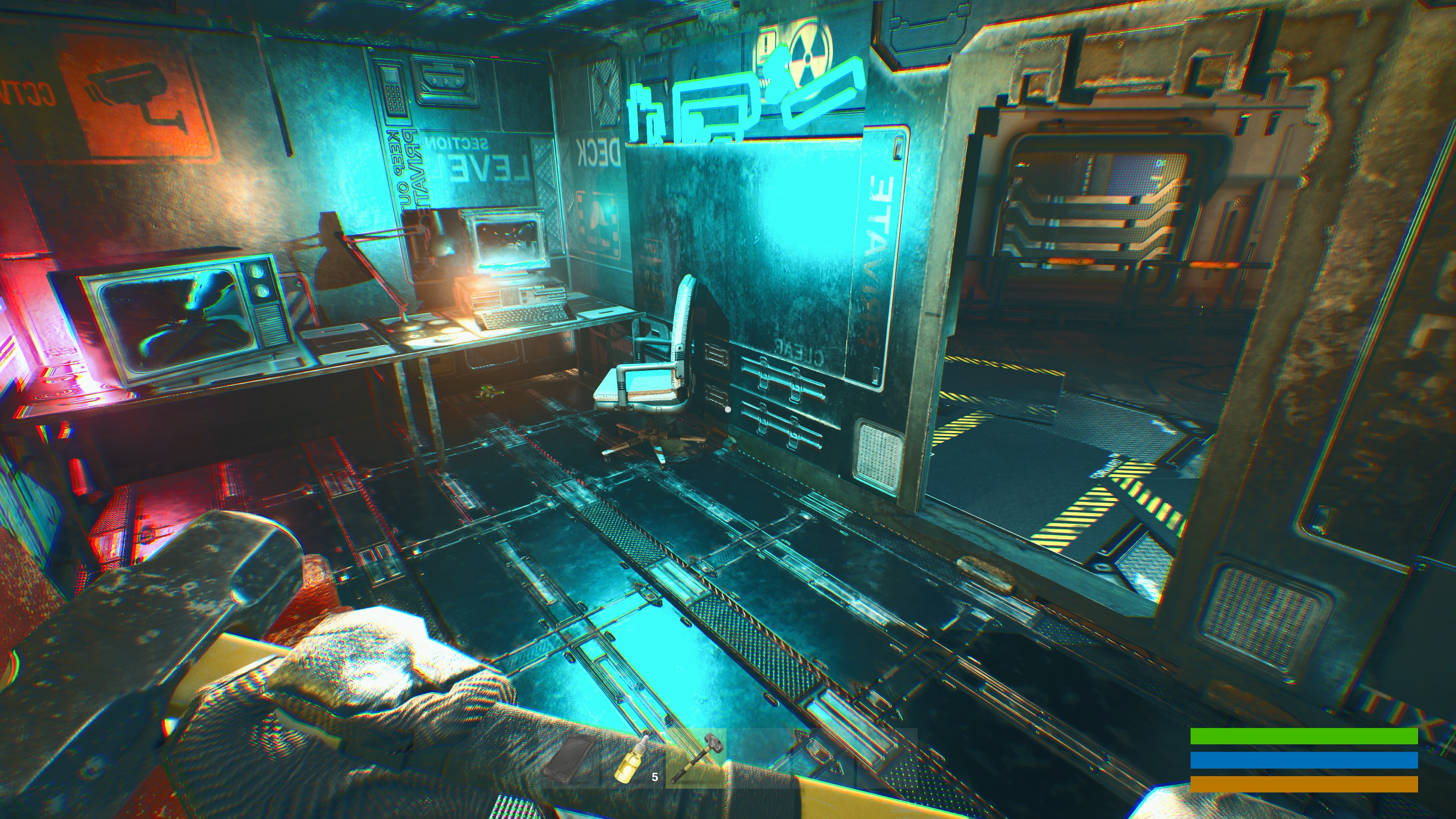 FEEDERS sci-fi environment screenshot