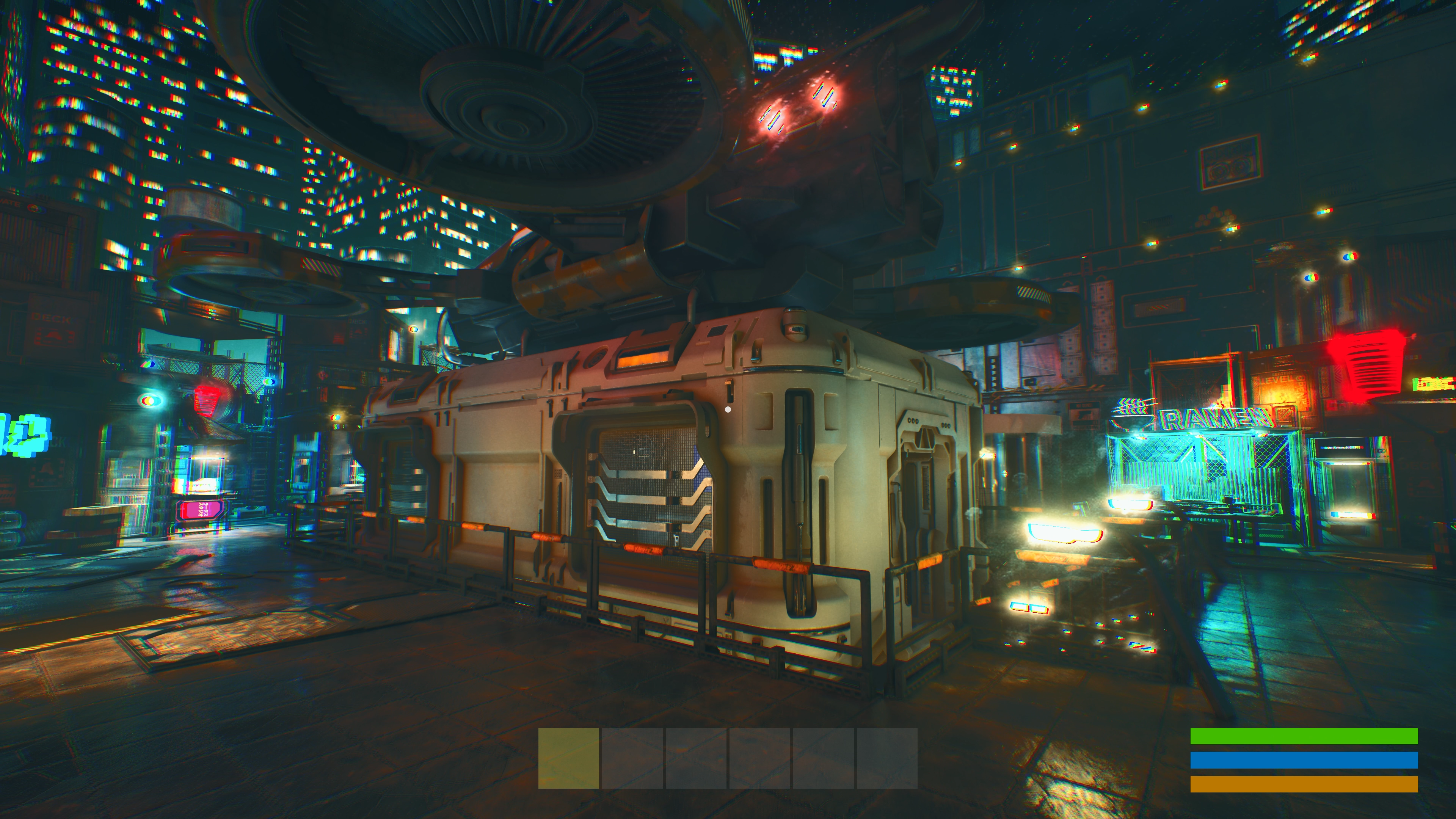 FEEDERS cyberpunk zone screenshot