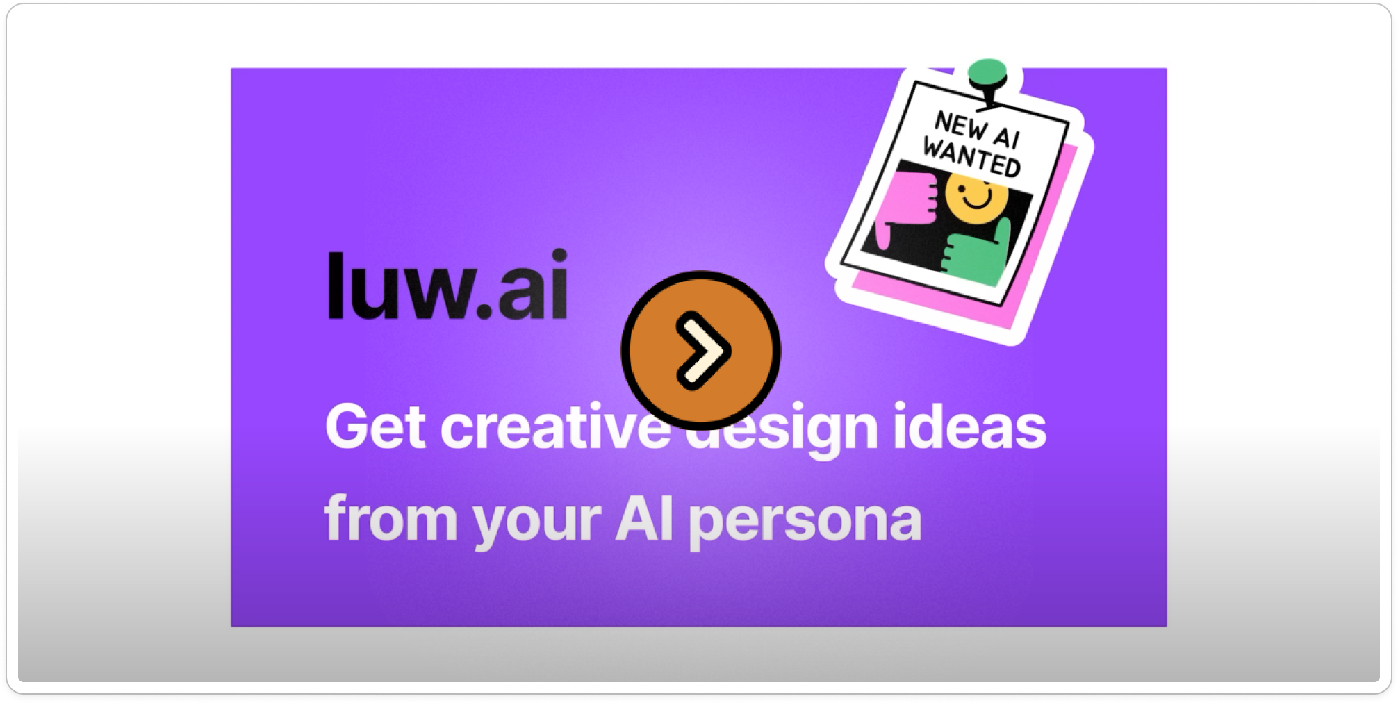 Luw.ai build an AI designer persona application that designs and creates images virtual with Artificial Intelligence using Luvi Blocks