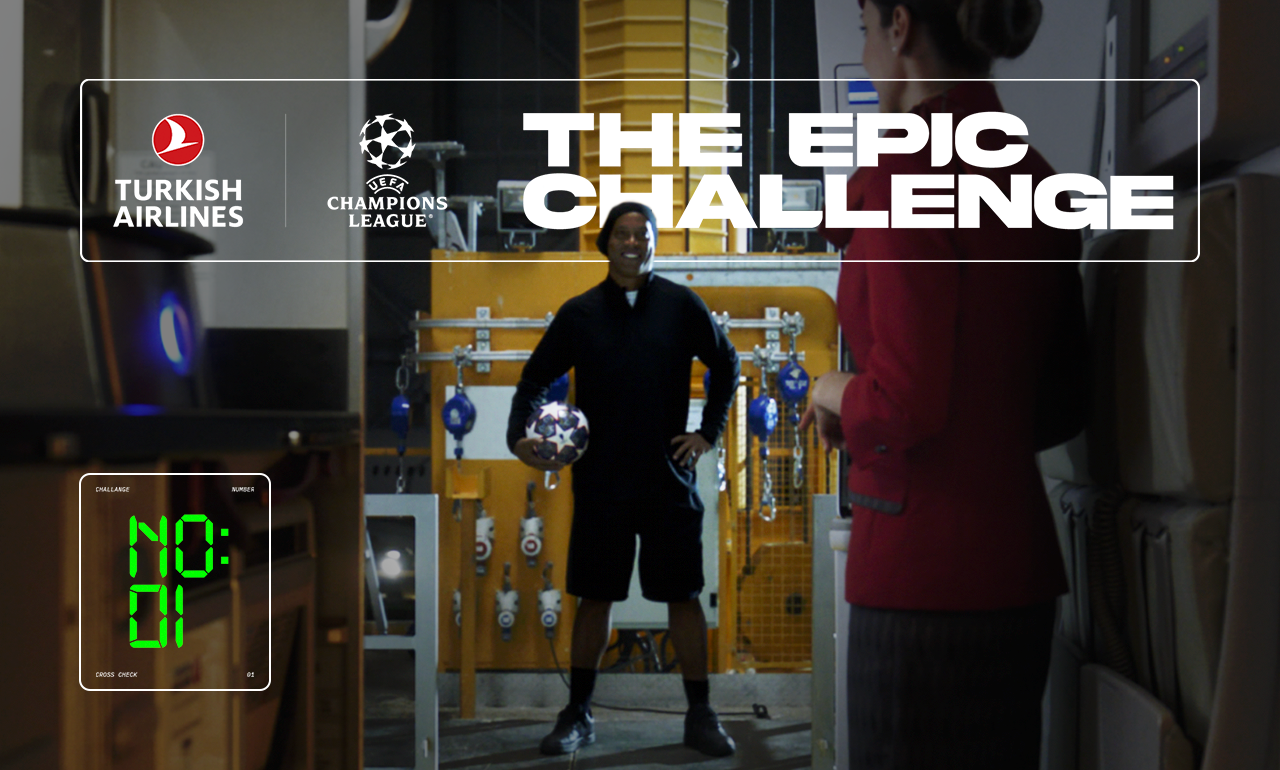 Turkish Airlines - The Epic Challenge Crosscheck Ronaldinho
