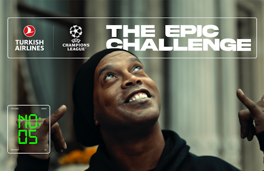 Turkish Airlines - The Epic Challenge Bosphorus Ronaldinho